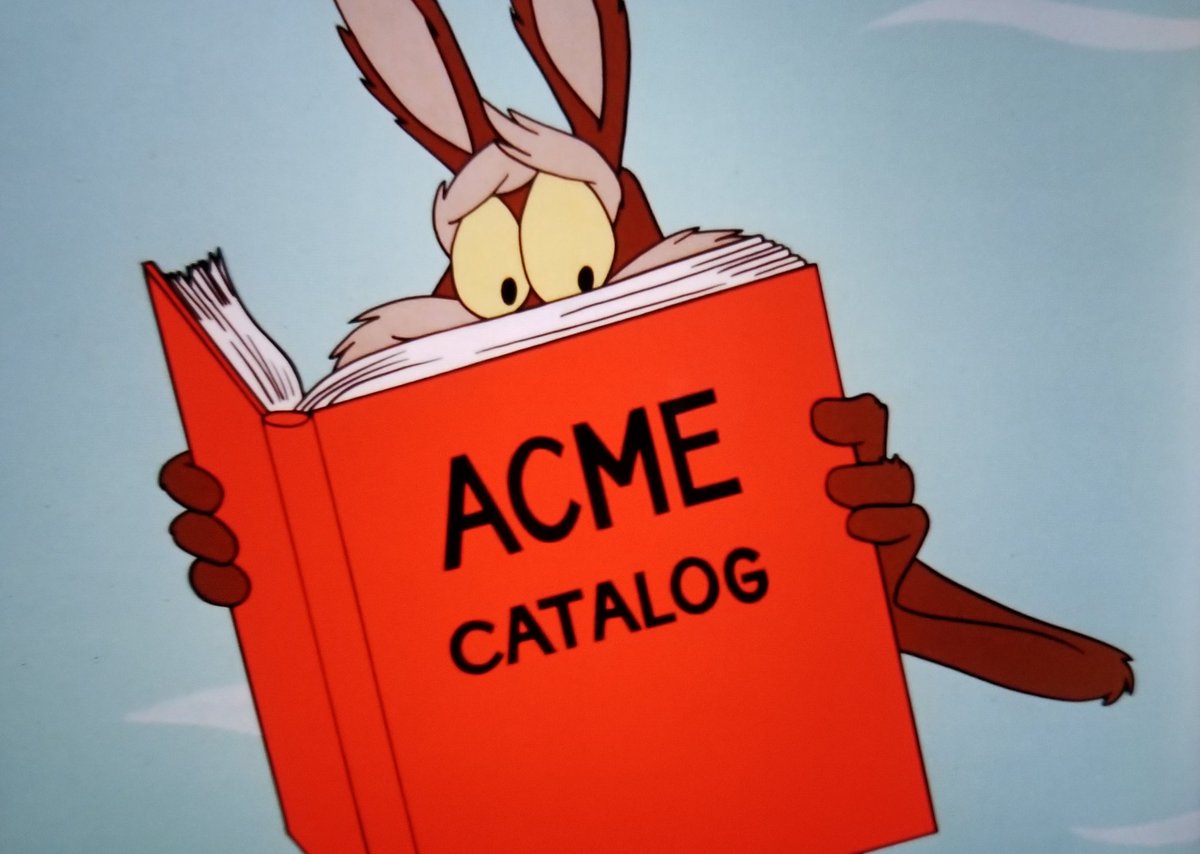 Product catalogue of ACME corporation.